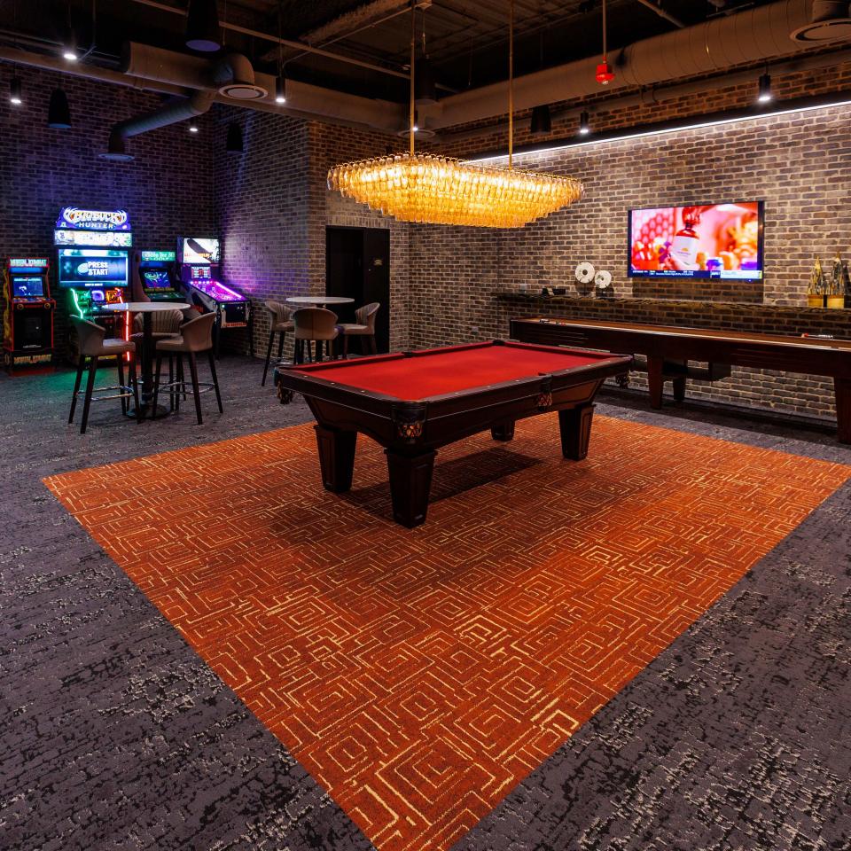 pool table carpet tiles